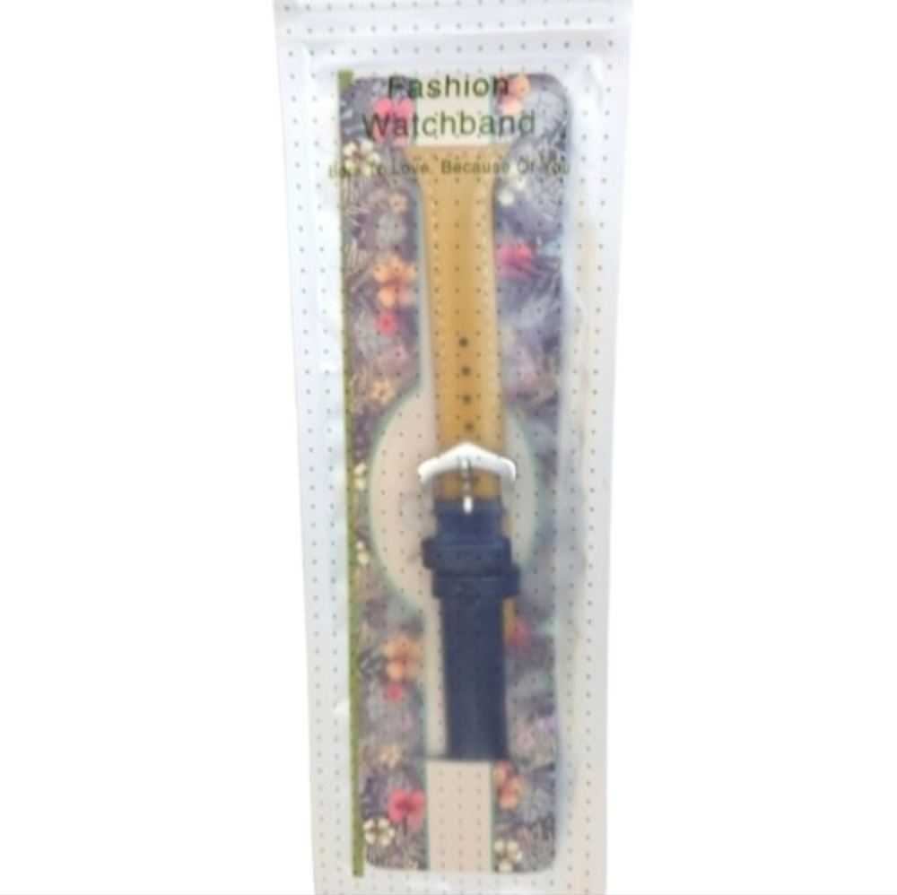🎁 Floral Kids Watchband - Blue and Tan